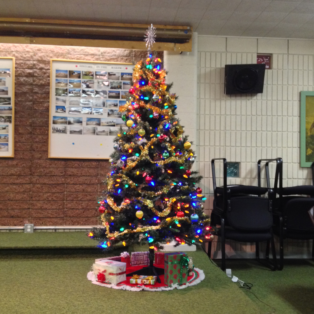 The senior's Christmas Tree